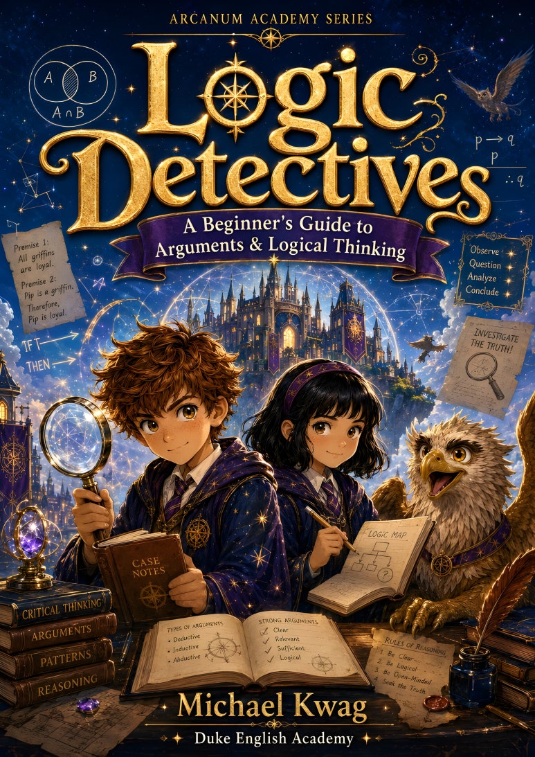 Logic Detectives 자체 교재 앞표지